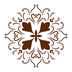 abstract floral ornament