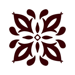 abstract floral design