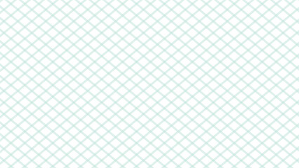 Diagonal turquoise checkered plaid in the white background

