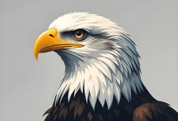 Obraz premium american bald eagle