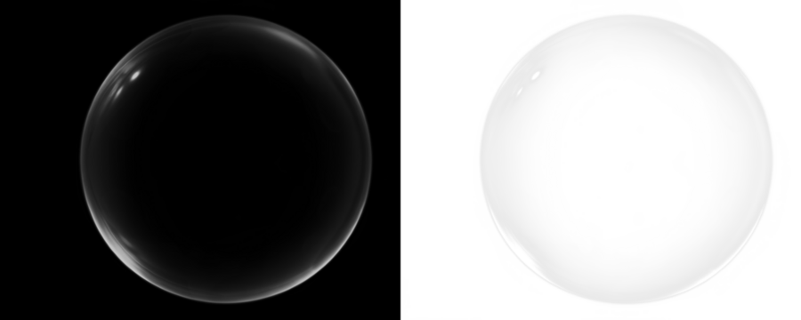 Transparent circular PNG overlay with glossy finish, featuring a smooth surface and soft reflections, ideal for creative design projects and digital compositions