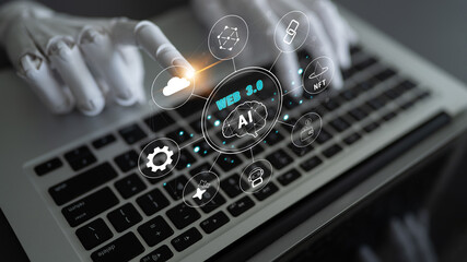 The Web 3.0 technology ecosystem is the next internet generation. A concept of a decentralized web driven by AI, blockchain, and cryptocurrency. Motif