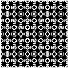  Abstract texture for fabric print, card, table cloth, furniture, banner, cover, invitation, decoration, wrapping. seamless repeating pattern.Black and white pattern.