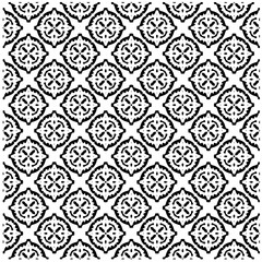  Abstract texture for fabric print, card, table cloth, furniture, banner, cover, invitation, decoration, wrapping. seamless repeating pattern.Black and white pattern.