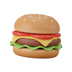 Hamburger 3D