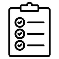  checklist clipboard icon