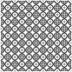 Abstract texture for fabric print, card, table cloth, furniture, banner, cover, invitation, decoration, wrapping. seamless repeating pattern.Black and white pattern.