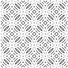 Abstract texture for fabric print, card, table cloth, furniture, banner, cover, invitation, decoration, wrapping. seamless repeating pattern.Black and white pattern.