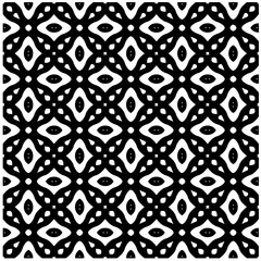 Abstract texture for fabric print, card, table cloth, furniture, banner, cover, invitation, decoration, wrapping. seamless repeating pattern.Black and white pattern.