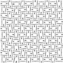  Abstract texture for fabric print, card, table cloth, furniture, banner, cover, invitation, decoration, wrapping. seamless repeating pattern.Black and white pattern.