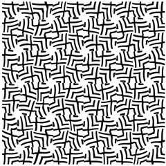  Abstract texture for fabric print, card, table cloth, furniture, banner, cover, invitation, decoration, wrapping. seamless repeating pattern.Black and white pattern.