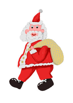 クリスマスのサンタクロース