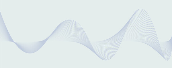 Minimalist wall art with dynamic lines in shades of light blue and bluish gray. very nice. modern