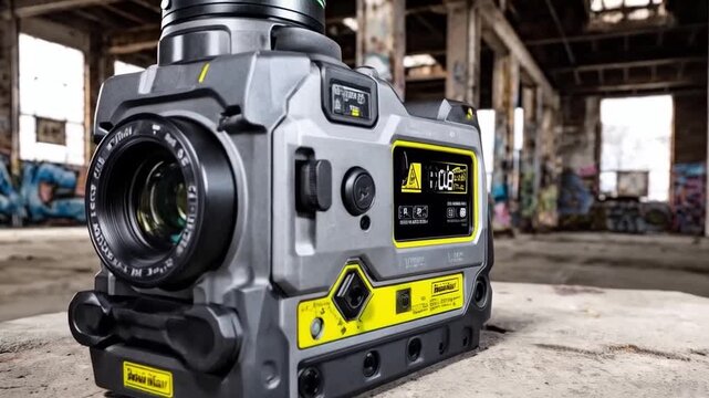 Advanced Laser Scanning Technology showcasing High-Precision Surveying in Urban Settings