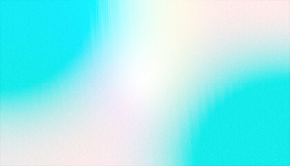 Bright aqua and white gradient soft light