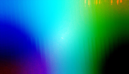 Gradient spectrum with crescent shape abstract blue
