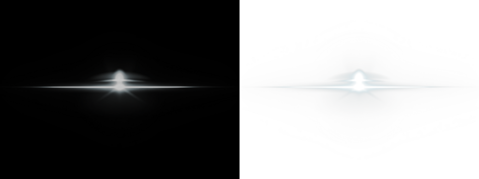 Abstract light burst overlay with contrasting black and white backgrounds, creating a dynamic visual effect for artistic and design applications