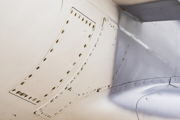 Design and pattern isolated from an aircraft fuselage