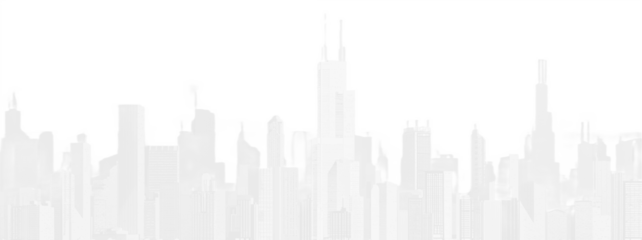 Detailed City Skyline Painting in Watercolor with Nature Elements, Colourful Backgrounds, and Ink Textures, Isolated for Creative Projects