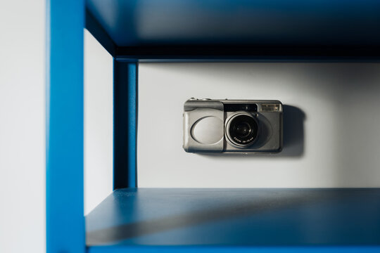 Vintage point and shoot film camera