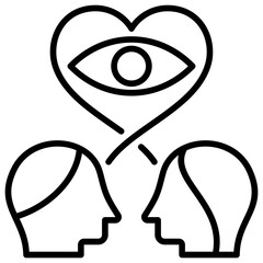 Obraz premium First Look Icon