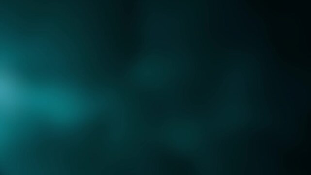 Dark teal and black background with soft light and subtle texture, evoking a sense of mystery and depth 4k background video