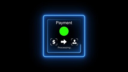 Digital banking, Payment successful, Secure online payment, Fintech solutions for seamless transactions and data protection, Online banking, money and finance data with innovative online. 4k - Powered by Adobe