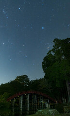 秋空のスバルと鏡池