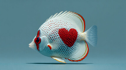 Colorful tropical fish swimming gracefully.