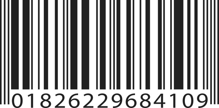 Barcode image scan product identification code retail vactor