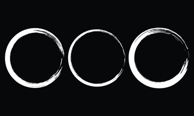 Abstract Grunge Circle Ink Splash Texture © Creative_Rasma