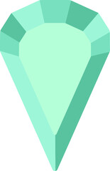 3d Droplet Gemstone Illustration