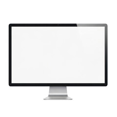 Modern Computer Monitor Display Screen Technology Device.
