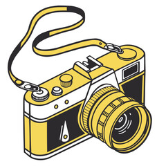 Electric power business icon illustration of a battery and money bag with yellow 3d metal technology objects.