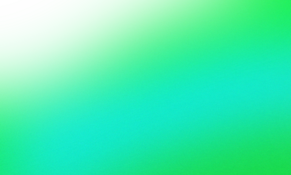 Pixelated gradient green and blue abstract isolated on transparent background