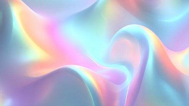 Smooth Holographic Gradient Curves Abstract
