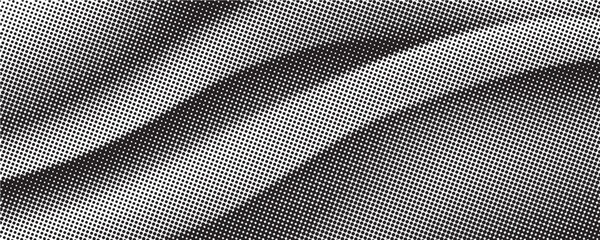 Abstract dot black wave design.vecor illustration