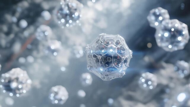 Autonomous nanobots assembling into functional medical devices inside bloodstream, emotion of hope and precision visible, representing cutting-edge nanomedicine, micro-robotics innovation, and