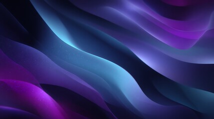 Abstract Swirls in Blue and Purple Elegant Backdrop Design for Digital Display