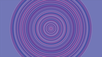 Hypnotic Concentric Circles in Lilac and Purple Gradient Creating a Calming Optical Illusion Effect