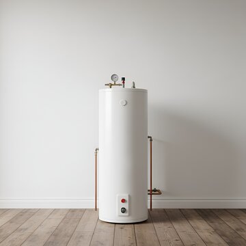 Installation de chauffe-eau dans une maison neuve