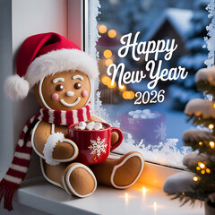 Cozy Gingerbread Wishes for 2026