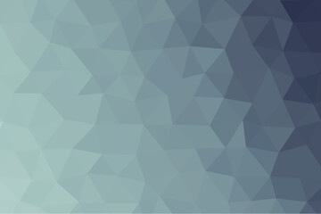 Elegant blue-gray low poly abstract background design with soft geometric texture and smooth polygonal gradient. Modern minimal digital art for web, print, and creative projects.