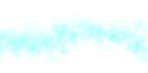 High transparency light blue mist or fog on transparent background with soft smoky texture and realistic airy vapor effect