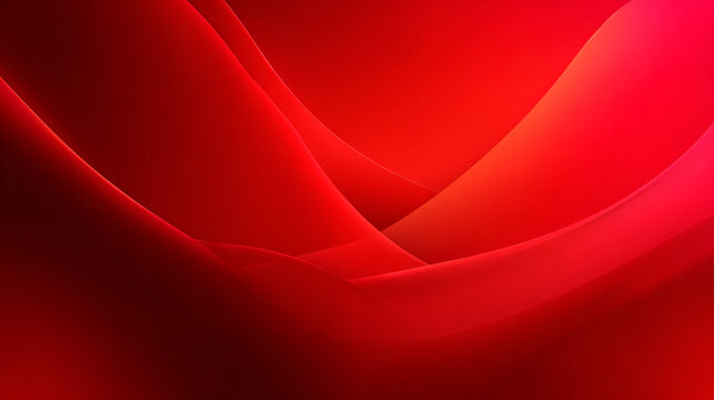 A vibrant, abstract digital background featuring dynamic, undulating waves of rich red and deep crimson, creating a sense of energy and fluid motion.