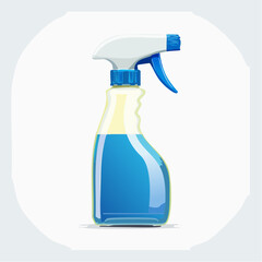 Spr&uuml;hflasche mit Reinigungsmittel