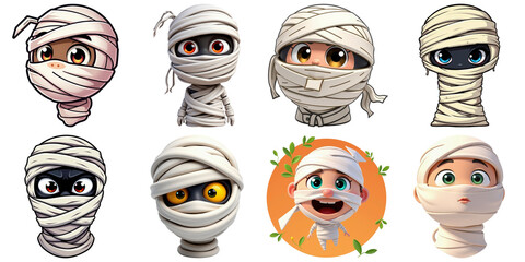 Halloween Jack-o'-Lanterns An Ornate Clip Art Collection of Evil Elements Swirls and Mystery