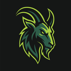 Goat illustration design