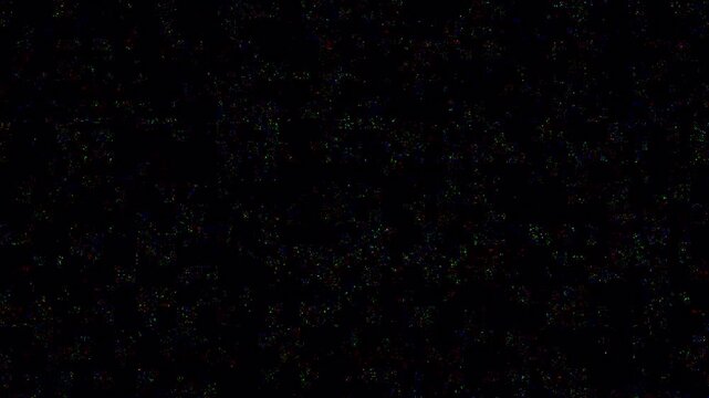 Dynamic Digital Glitch Effect Background Loop with Colorful Pixel Fragmentation and Data Error Noise