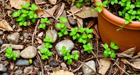 green plant in a pot